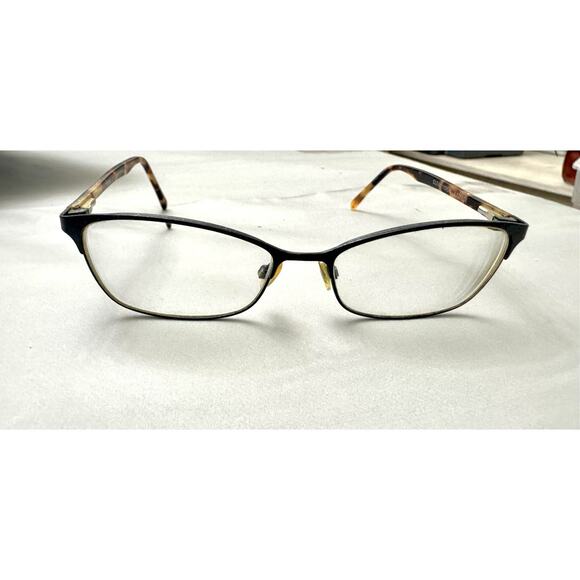 Women's Clear Vision Naperville 135 mm Eyeglasses Frames in Black - Picture 12 of 12